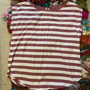 Gap Cap Sleeved Striped Tee